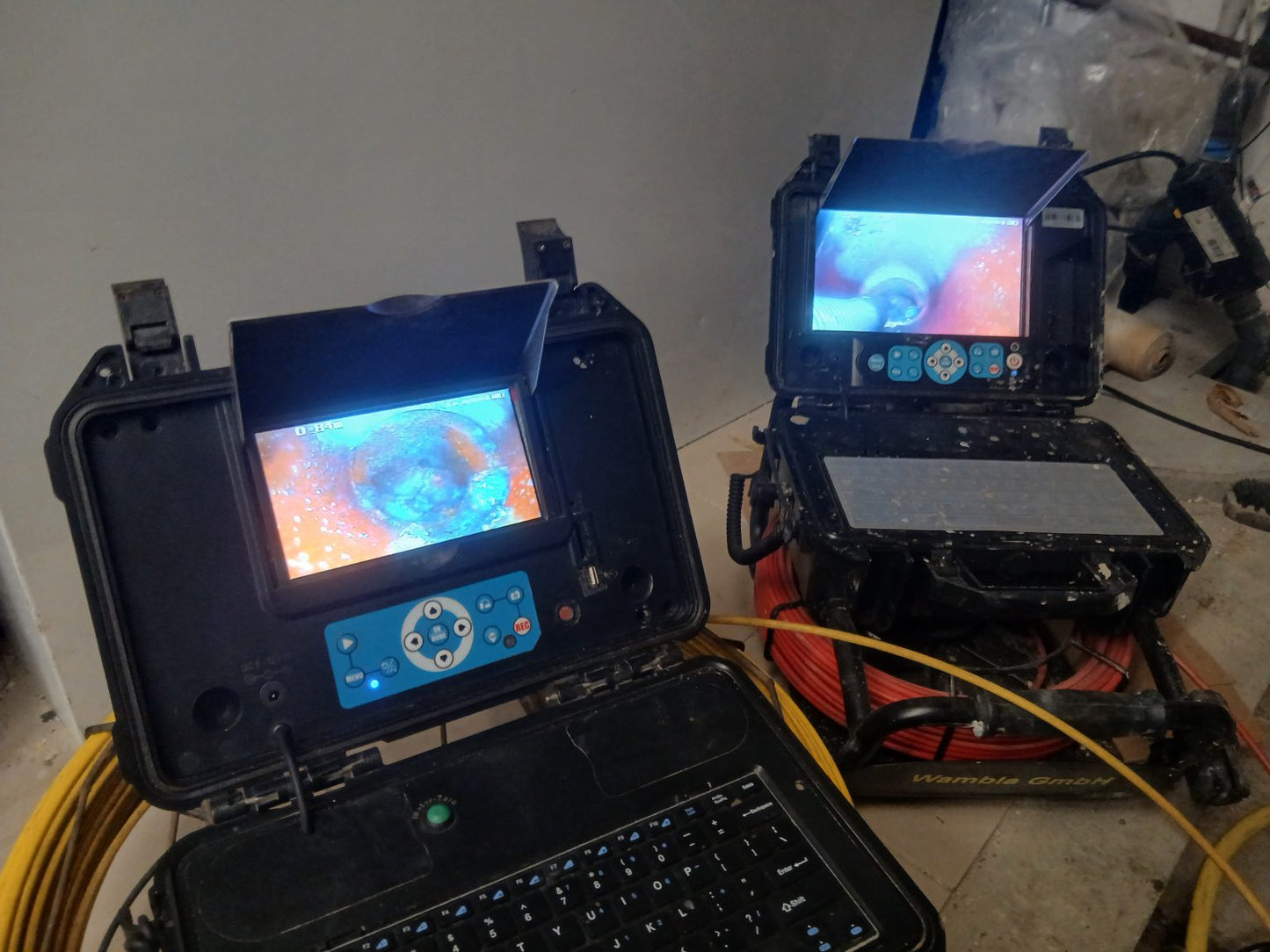 Kamerabefahrung/ Leckortung